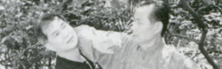 Sifu Ang Kee Kong training with Sifu Cheong Wing Kwang