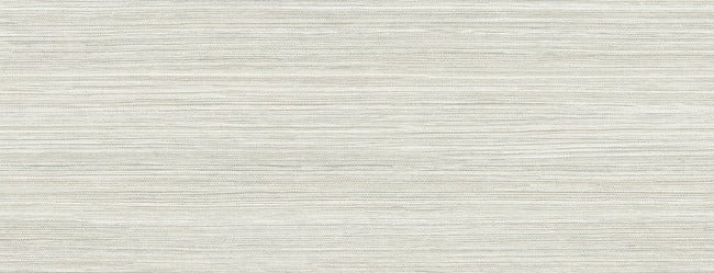 Light beige textured grasscloth wallpaper with a horizontal woven linen fabric pattern.