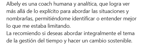 Testimonio de cliente satisfecho