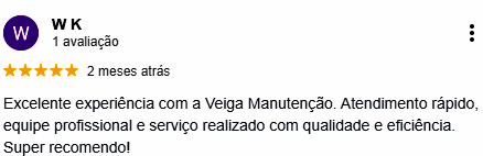 Avaliação de cliente