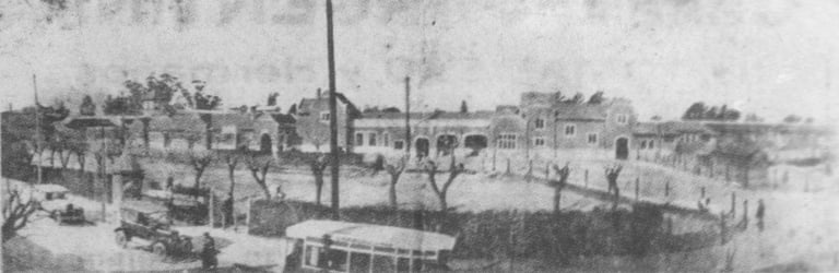 Estación Temperley, cuando no existía la plaza