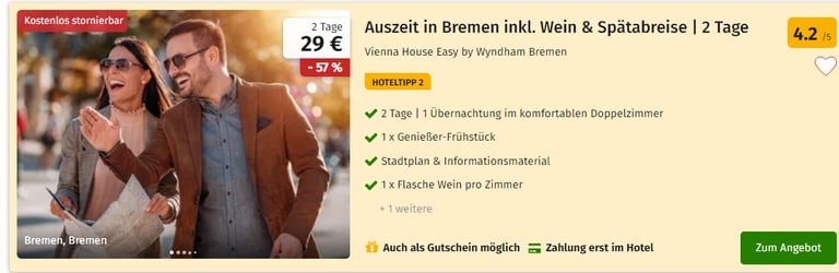 Kurz mal Weg Deal