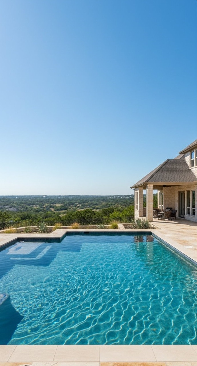 Professional pool inspection in Lago Vista, Texas