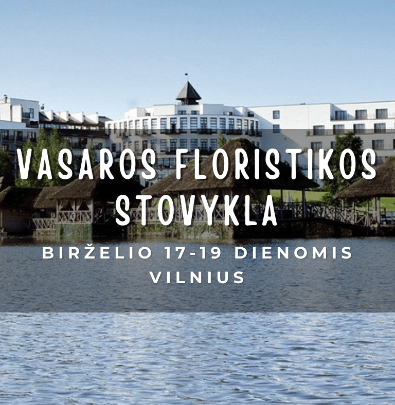 Floristikos kursai Vilniuje 