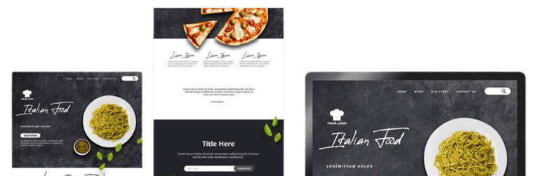 web mockup