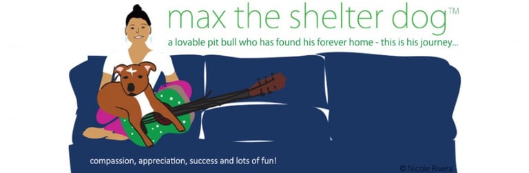 max the shelter dog children's books