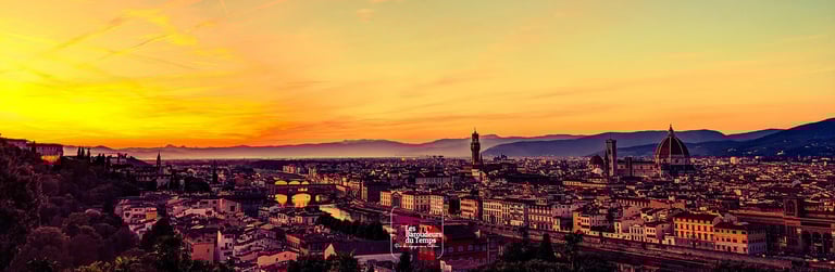 sunset florence