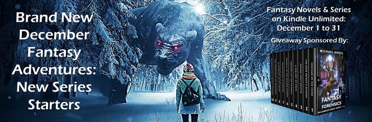 Brand new December Fantasy Adventures: New series starters.