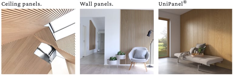 Akustinės medžio panelės