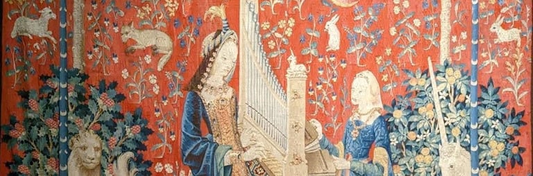 Tapisseries de La Dame à la Licorne : Ouïe