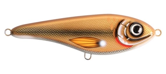 Leurre jerk de pêche brochet "buster jerk". 