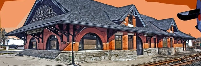 TH&B Brantford Station PB111957