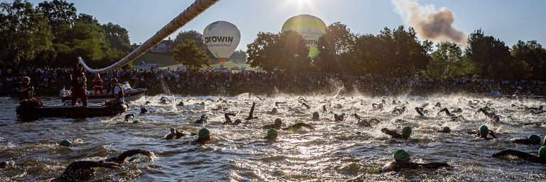 Challenge Roth Swim Start