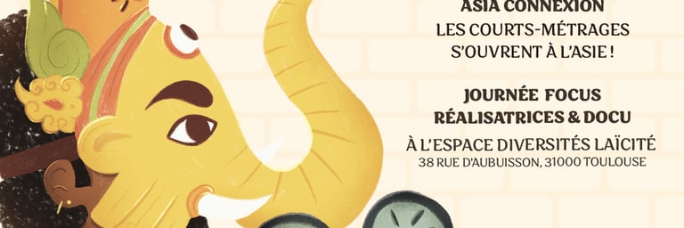 Affiche Festival des Cinémas Indiens de Toulouse 2026
