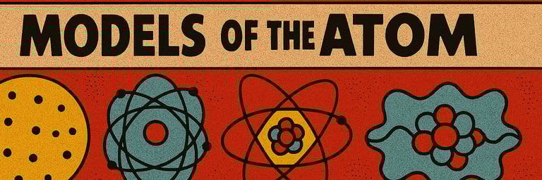 models of the atom logo