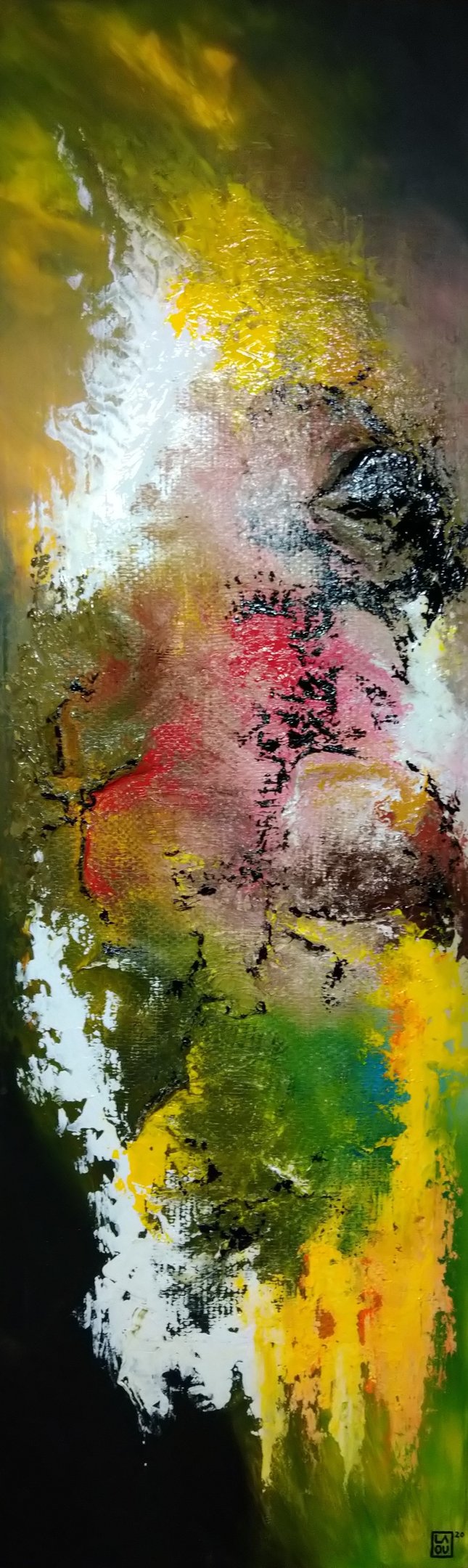 painting full of colors