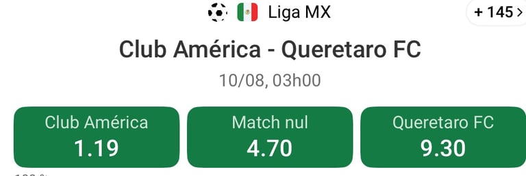 queretaro fc - club américa queretaro fc vs club américa estatísticas de queretaro fc x club américa