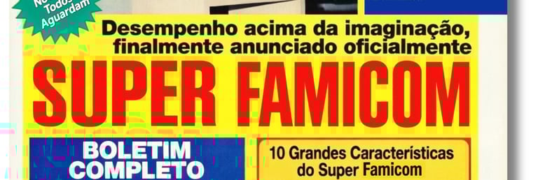 Revista Famicom Hissyoubon Magazine noticiou a demonstração do SFC na edição de 16 dezembro 1988