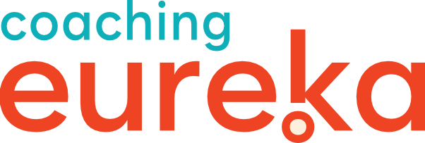 Logo Coaching Eureka avec slogan « Votre prochain eureka commence ici ! Bienvenue !
