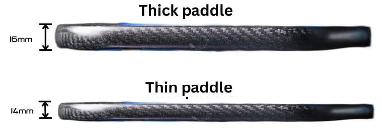 14mm paddle vs 16 mm paddle