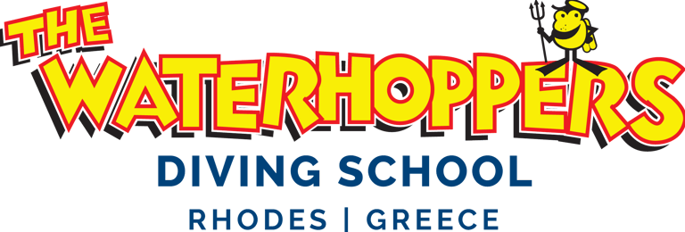 waterhoppers diving school logo