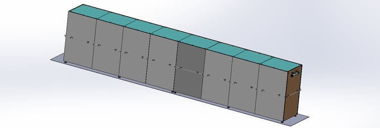 Túnel Multi Esteiras