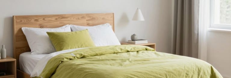 A cozy bedroom with a welcoming bed and soft lighting in an Italian city apartment.