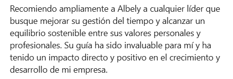 Testimonios