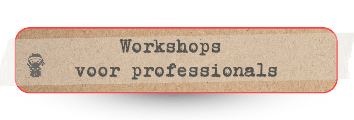 Ga naar workshops voor professionals :)
