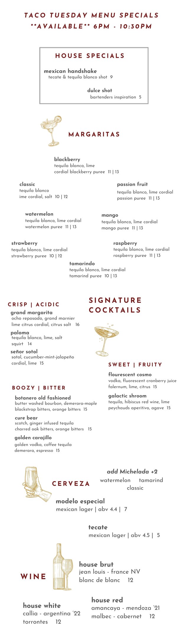 TACO TUESDAY - HAPPY HOUR