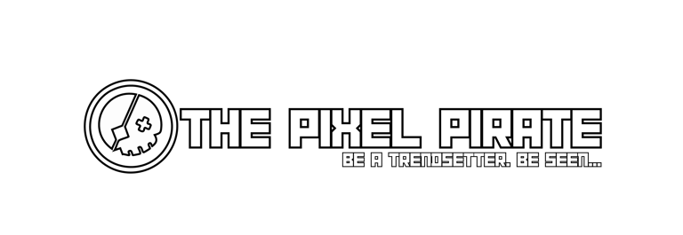 The logo for the pixel pirates