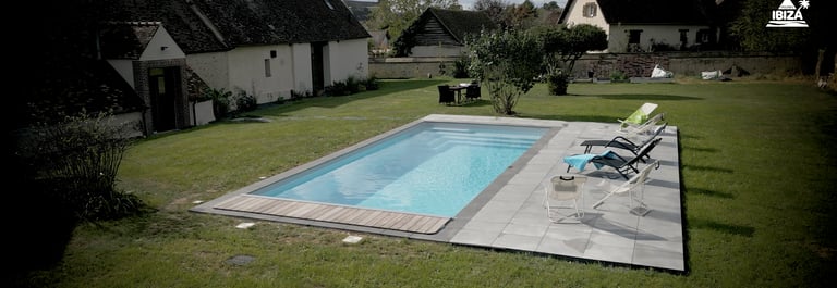 Réalisation pour la société Piscine Ibiza