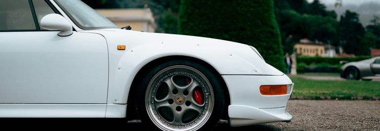 classic porsche at exclusive event