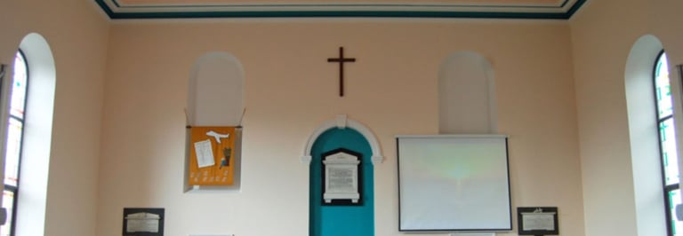 West End Baptist Church interior