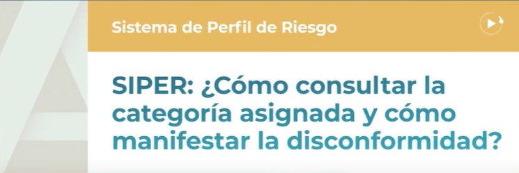 SIPER ARCA modificarla