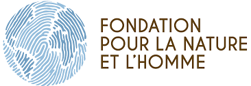 Logo de l'association Fondation pour la nature et l'homme soutenue par Claire keim
