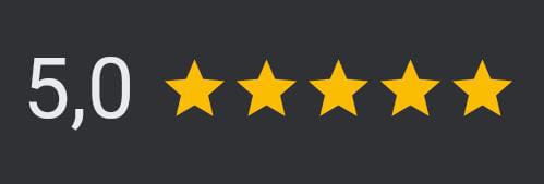 depoimento 5 estrelas