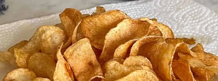 Home cooked crisps