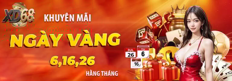 khuyến mãi ngày vàng nhà cái xd68