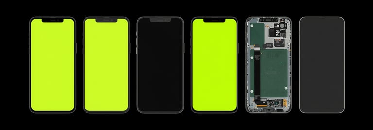 Display issues (cracked screen, no display, flickering) Performance problems (slow, freezing, won't turn on)