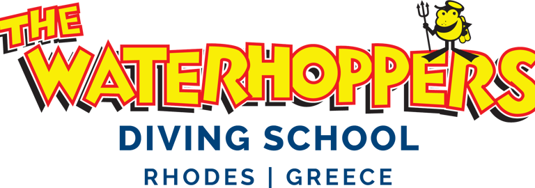 waterhoppers diving school logo