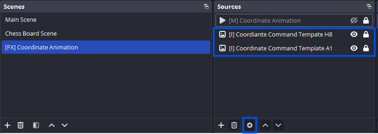 a computer screen showing the settings of the settings of the settings
