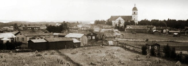 Näkymä Leppävirralle