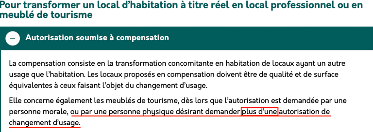lois compensation airbnb marseille