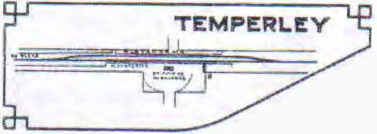 Estacion Temperley 1880 plano
