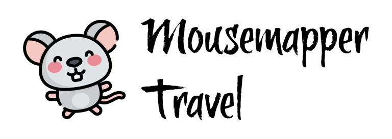Our logo shows a cartoon mouse dancing gleefully. Next to him, the words "MouseMapper Travel" appear