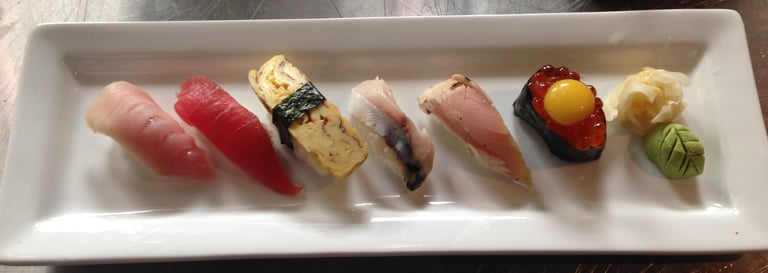 assorted nigiri!