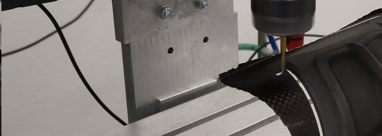 CNC Carbon fibre machining