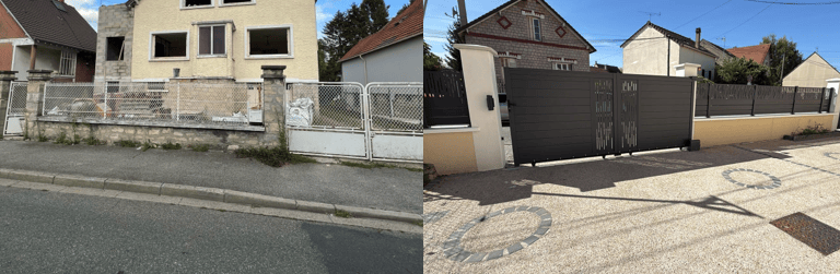 Réalisation d'un portails automatique