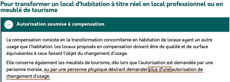 lois compensation airbnb marseille
